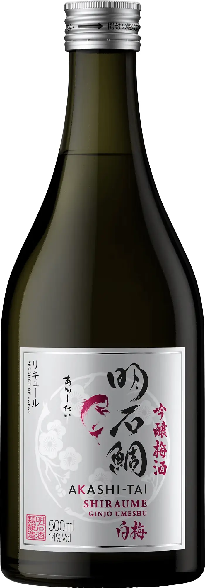 Akashi - Tai Shiraume Ginjo Umeshu 14% 0,5l