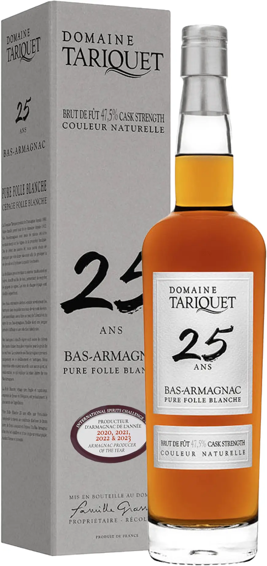 Tariquet Pure Folle Blanche 25 letý 47,5% 0,7l