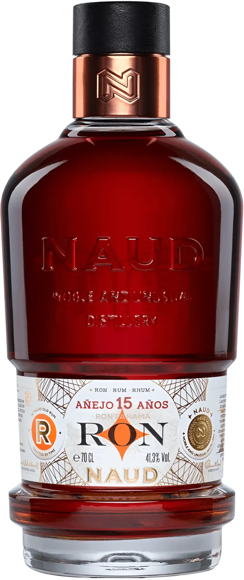 Naud 15yo Panamas rum 41.3% 0,7l