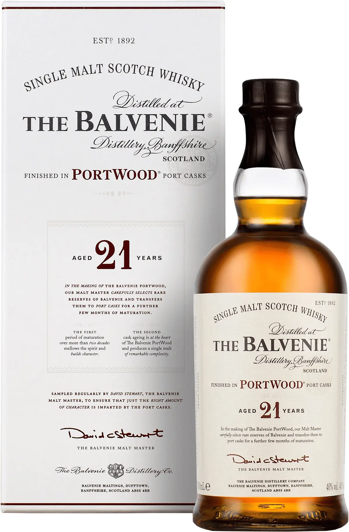 The Balvenie PortWood 21y 40% 0,7 l (kazeta)