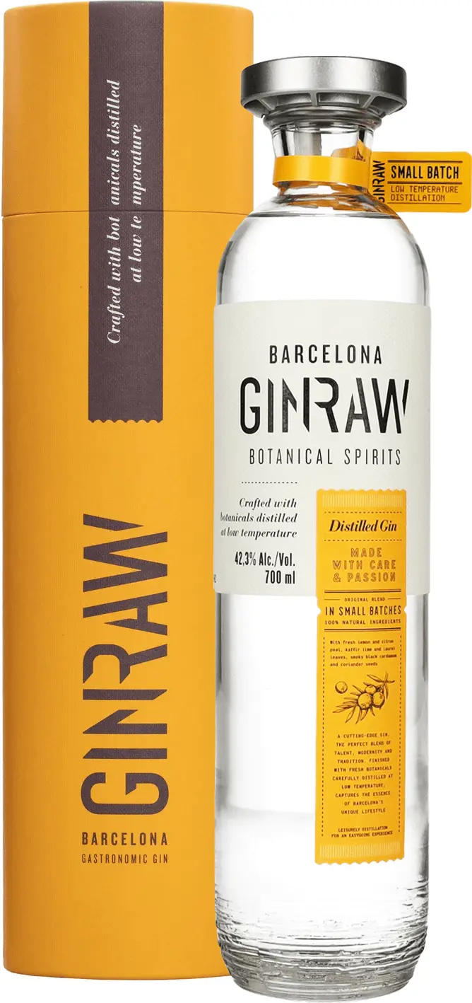 GinRaw Gastronomic Gin v tubě 42,3% 0,7l