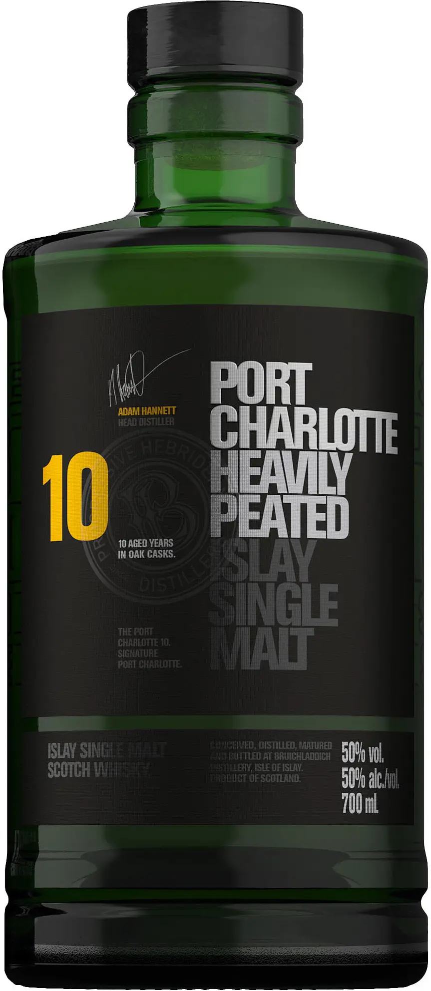 Port Charlotte 10 letá 50% 0,7l