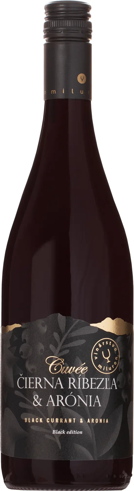 Miluron Černý rybíz & Aronia 11,5% 0,75l