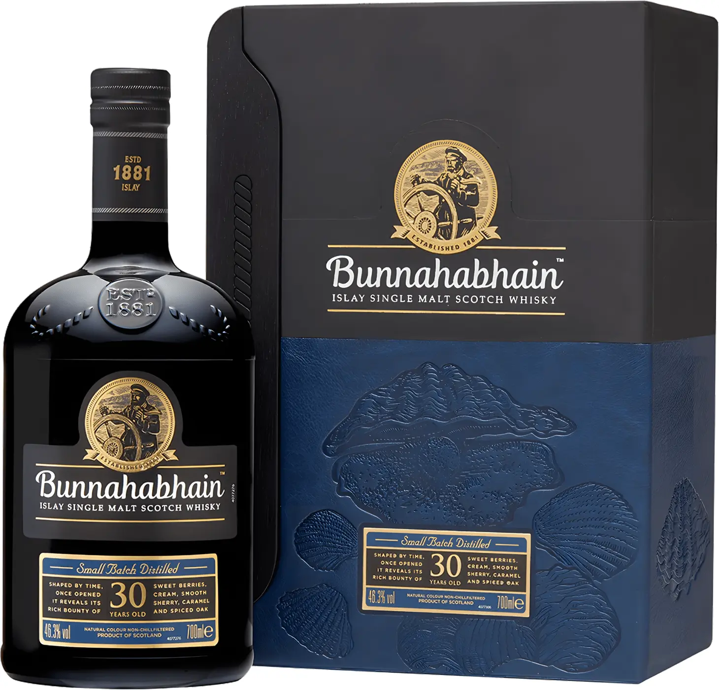Bunnahabhain 30 letá 46,3% 0,7l