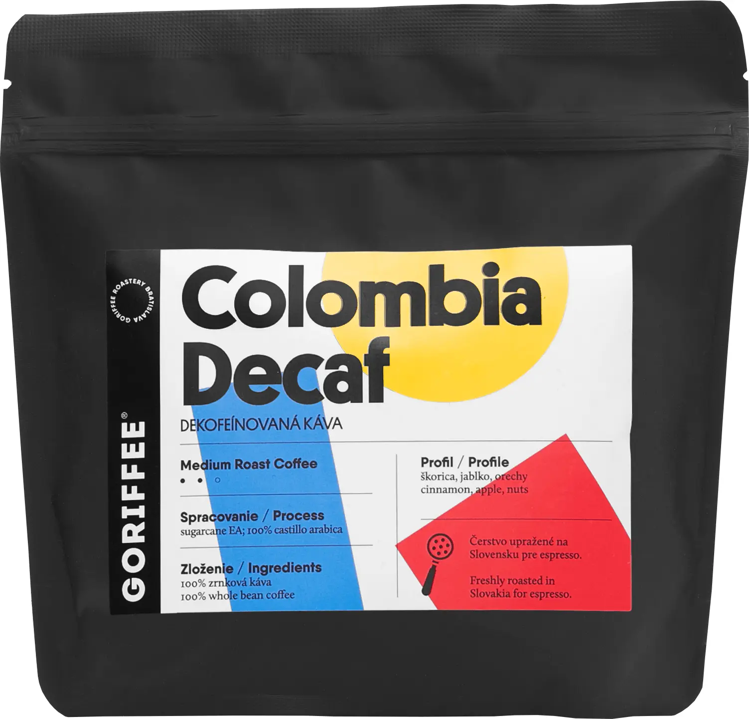 Goriffee Colombia Popayan Decaf 250g