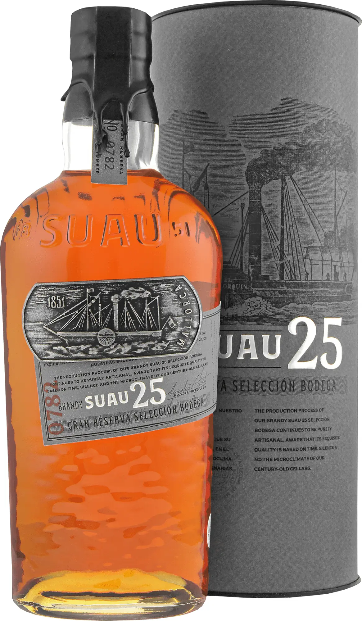 Suau Brandy 25 leté 37% 0,7l