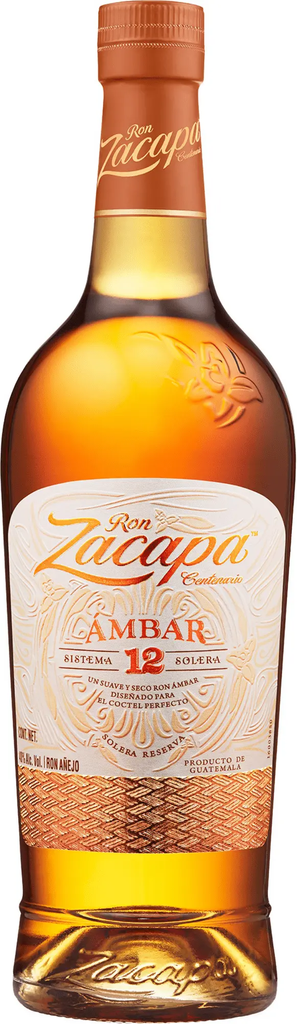 Zacapa Centenario Ambar 12 40% 1l