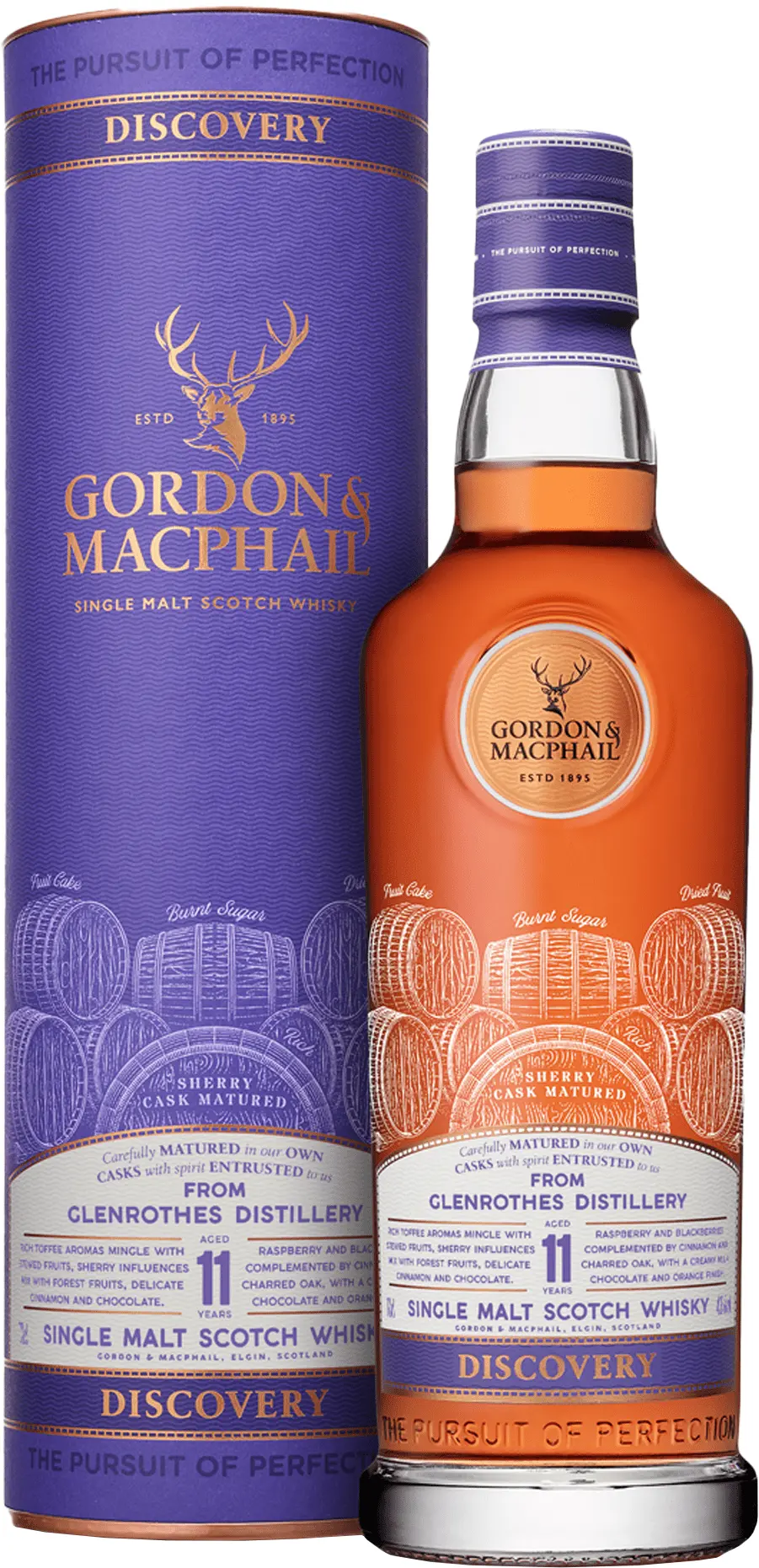 Gordon & Macphail Discovery Glenrothers Sherry 11 letá 43% 0,7l