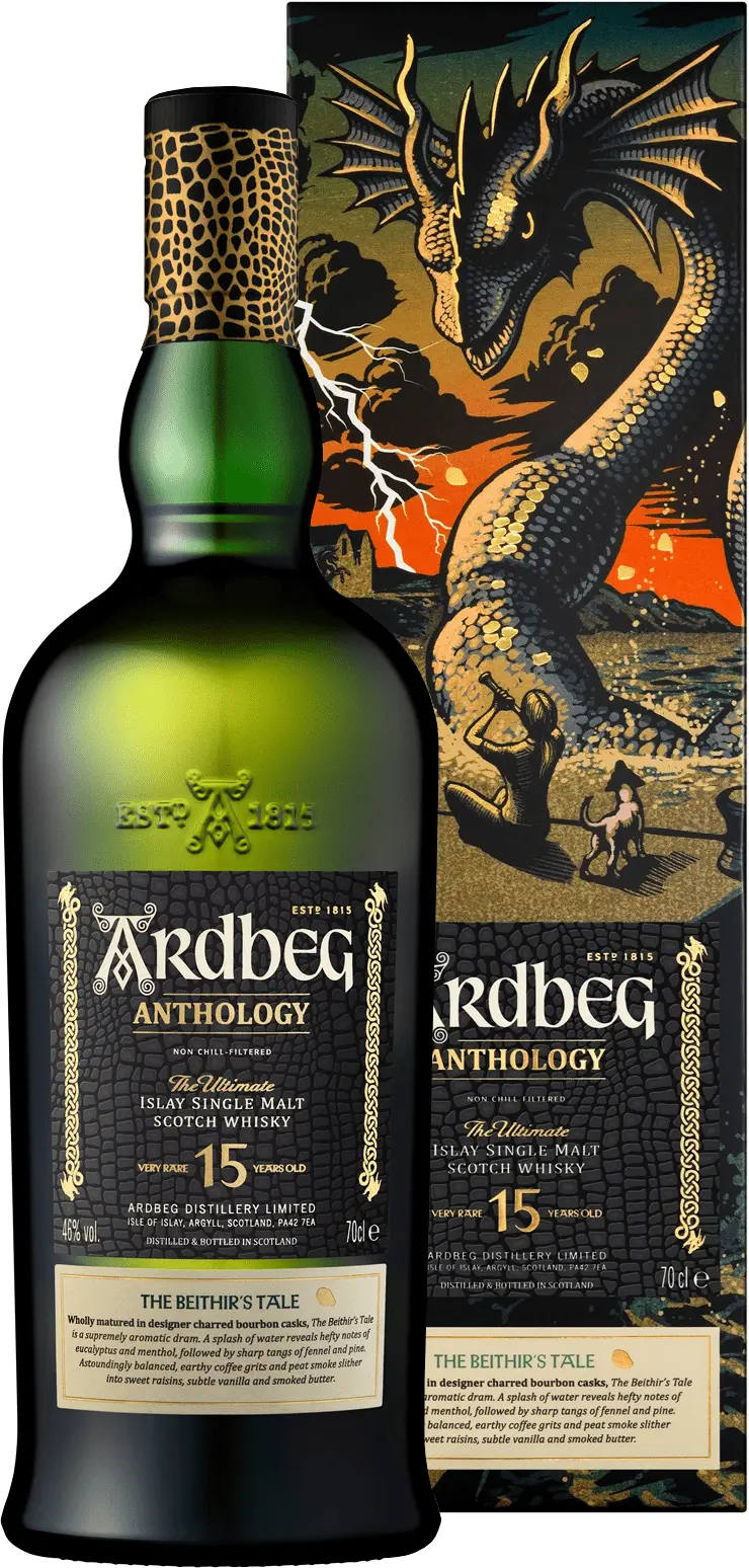Ardbeg Anthology The Ultimate: The Beithir’s Tale 15 letá 46% 0,7l