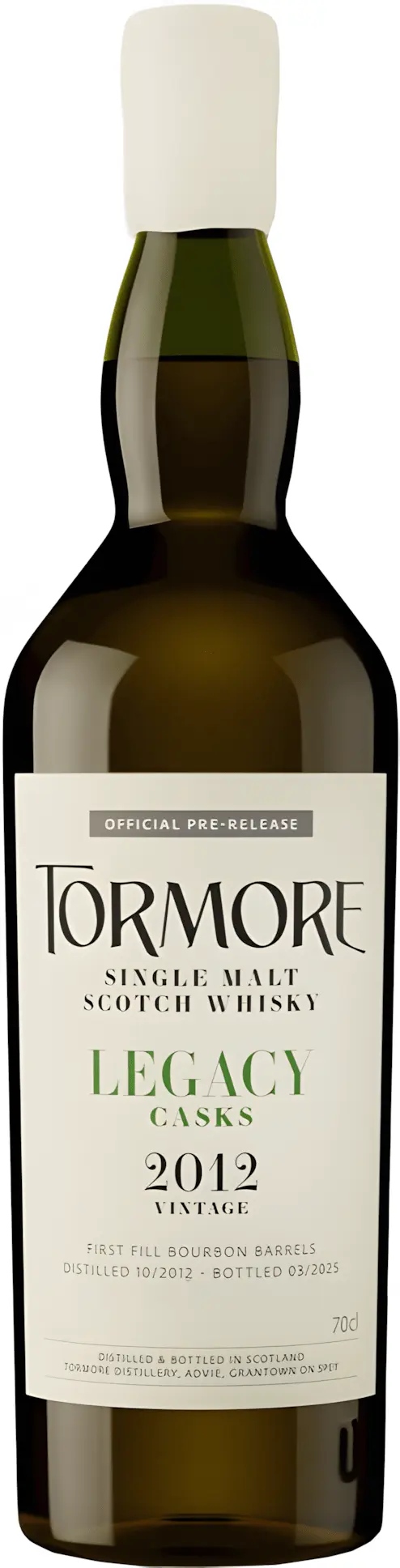 Tormore Legacy Casks 2012 Single Malt 60,6% 0,7l