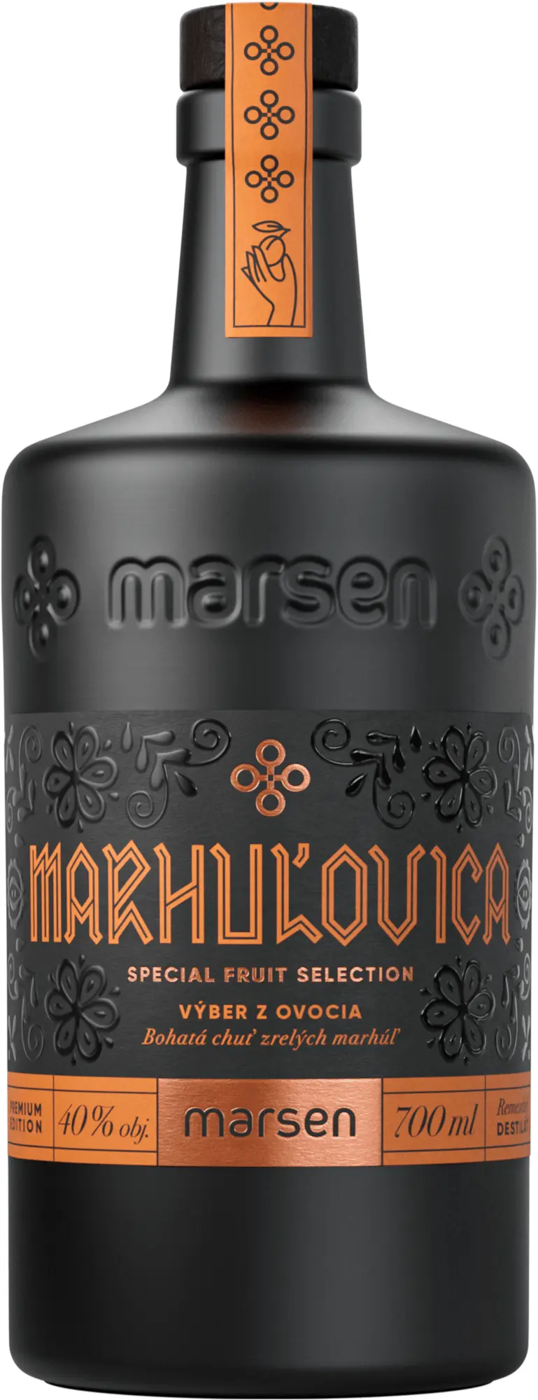 Marsen Marhuľovica Premium 40% 0,7l