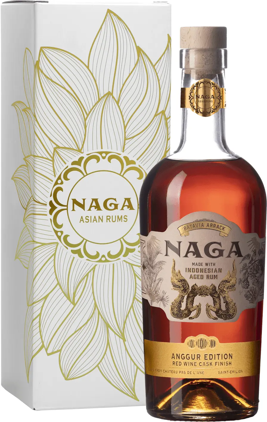 Naga Anggur & Red wine cask finish indonéský rum 40% 0,7l
