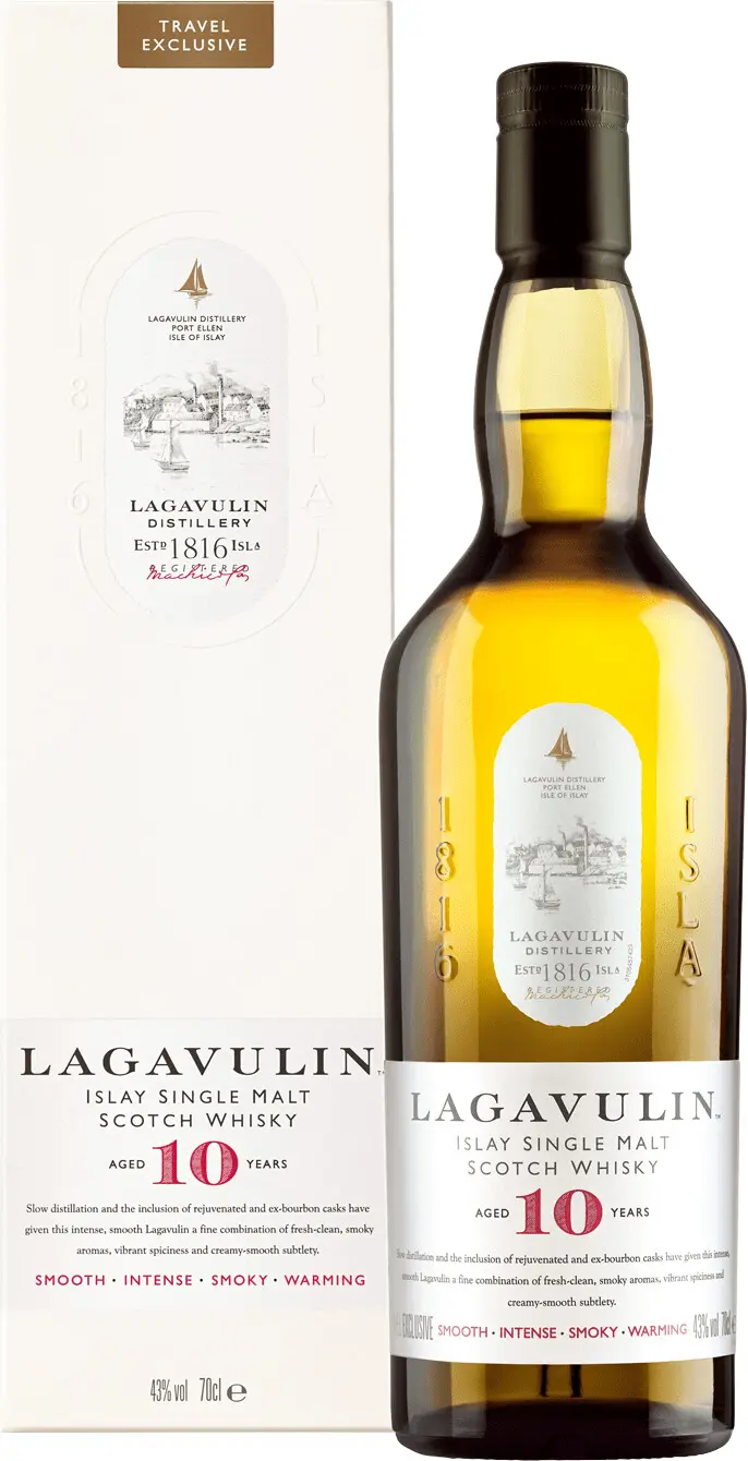 Lagavulin 10 letá 43% 0,7l
