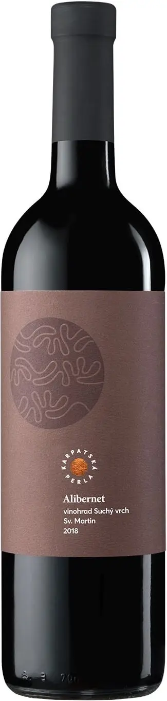 Karpatská Perla Alibernet 2018 13,5% 0,75l