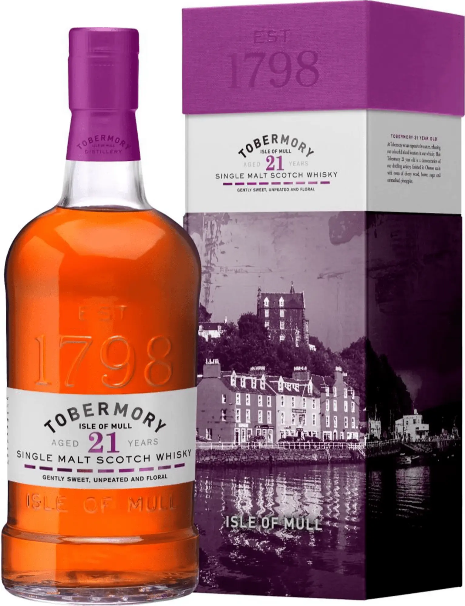 Tobermory 21 letá 46,3% 0,7l