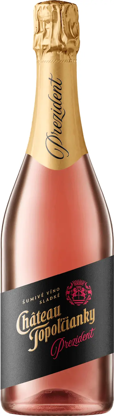 Chateau Topoľčianky Prezident Rosé Doux 8% 0,75l
