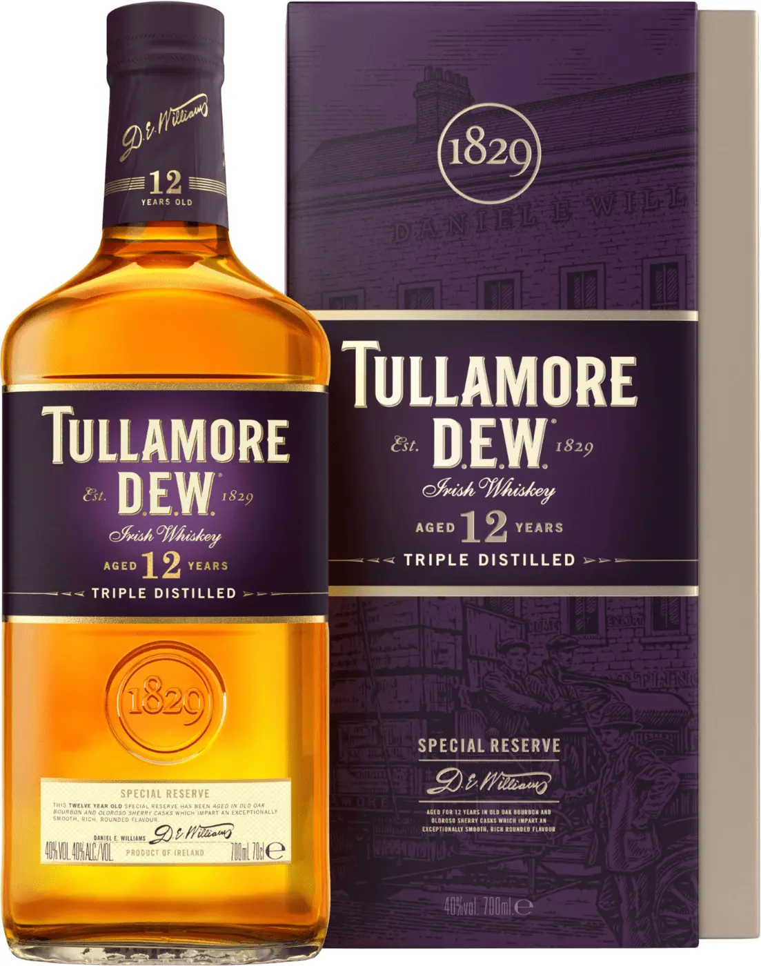 Tullamore Dew 12YO 0,7l 40% (karton)