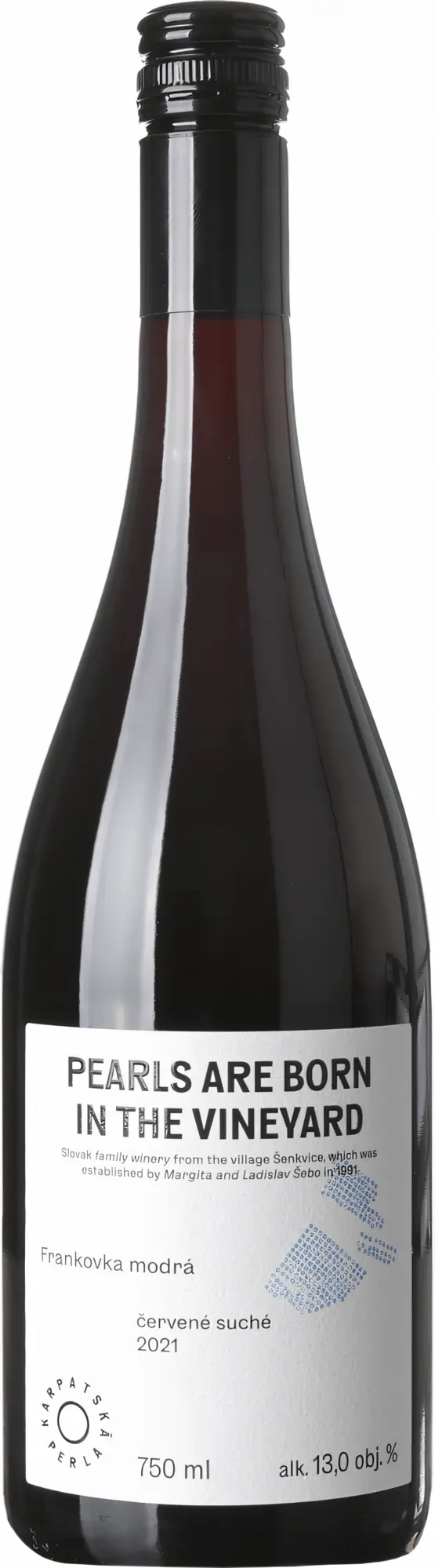 Pearls Are Born In The Vineyard Frankovka Modrá 13% 0,75l