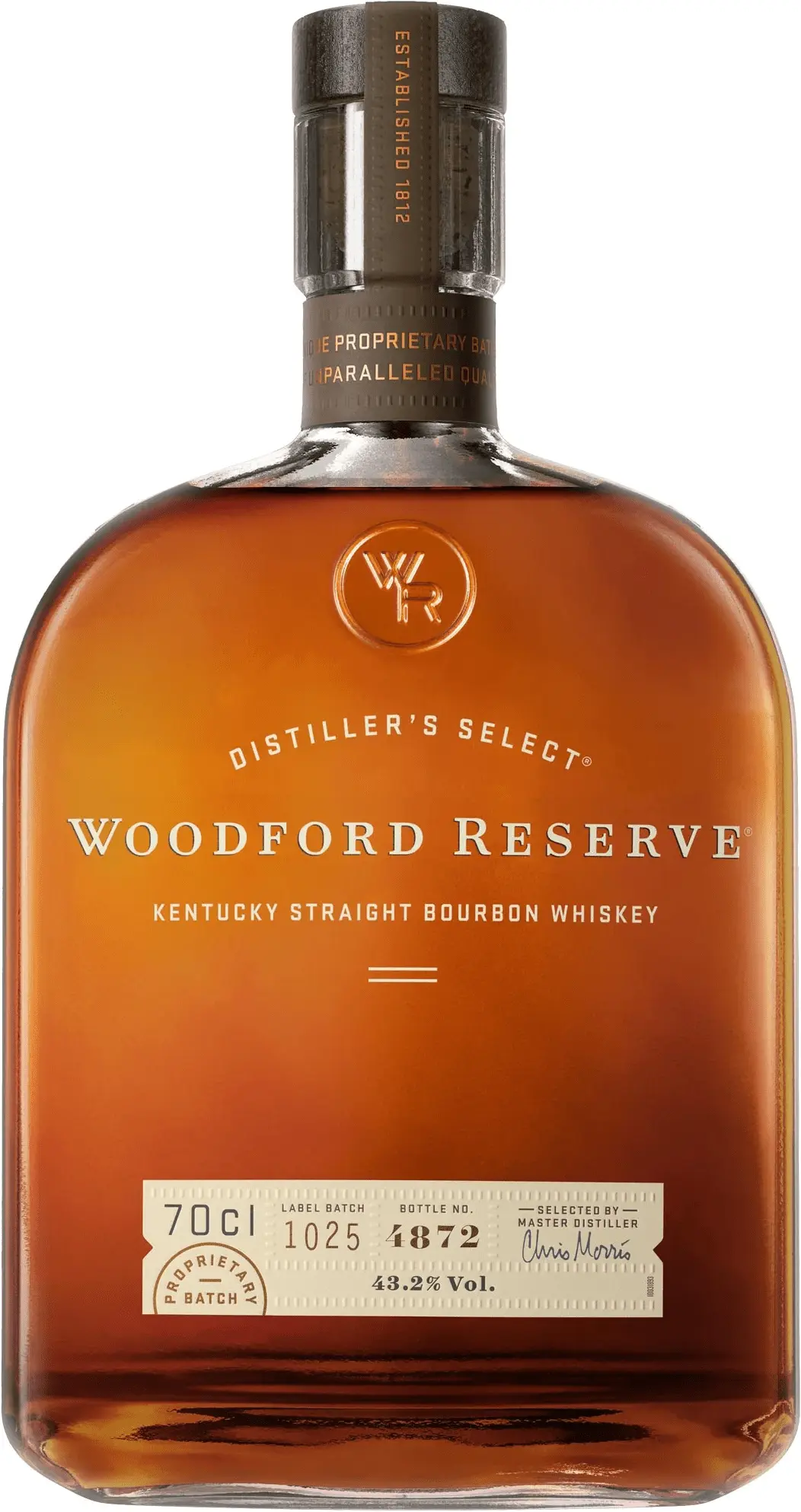 Woodford Reserve 43,2% 0,7 l (holá láhev)