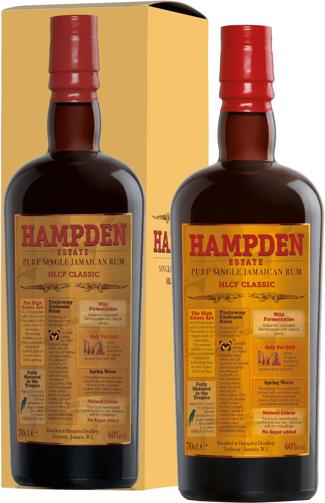 Hampden Estate HLCF Classic Overproof 60,0% 0,7 l