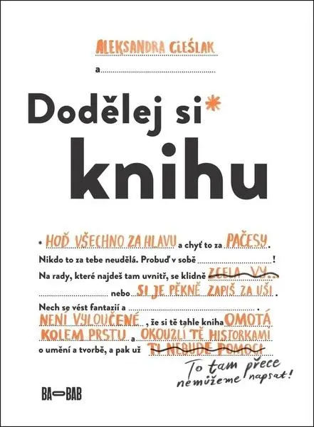Dodělej si knihu