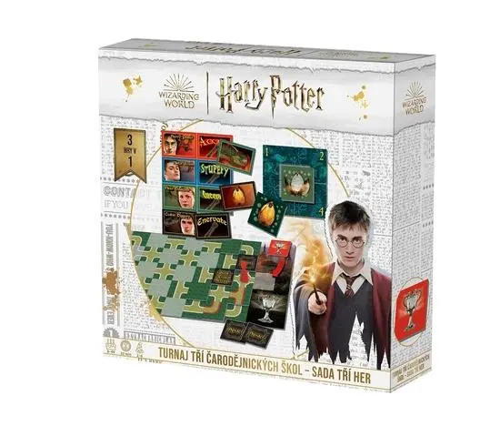 HARRY POTTER Turnaj tří čarod. škol - sada 3 her