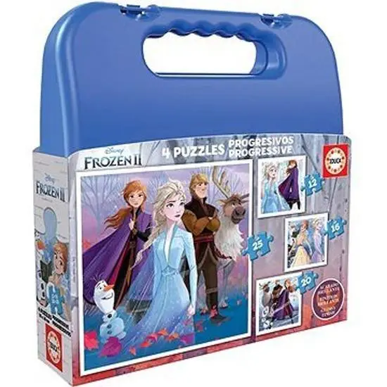 V kufříku Ledové království 2 - puzzle z kategorie 15 – 60 dielikov