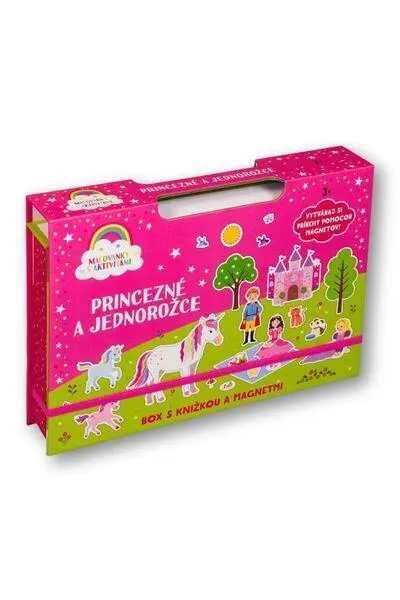 Princezné a jednorožce (Box s knižkou a magnetmi)