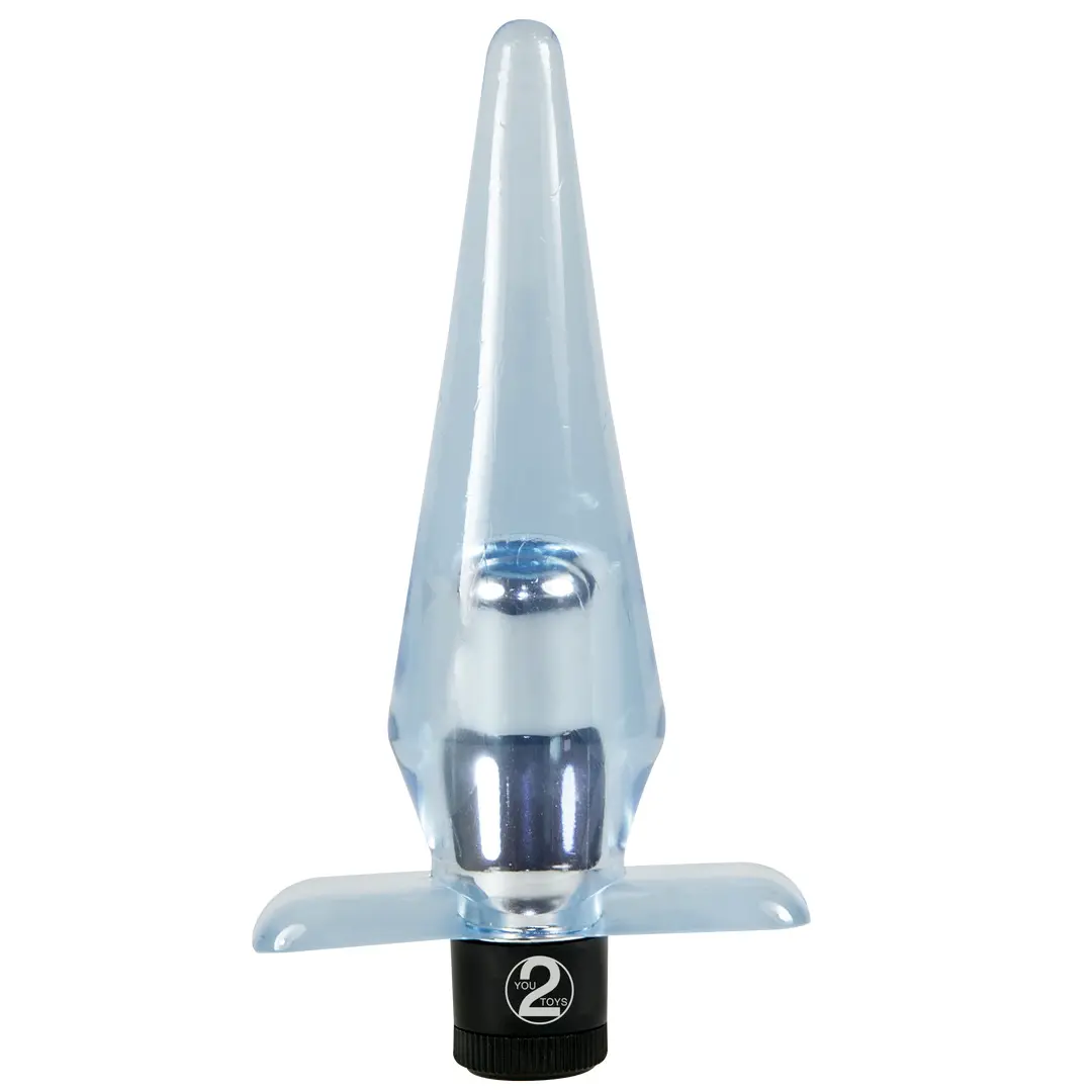 Willi Modrý anální kolík, voděodolný, vibrační - "Anal Blue" vibr. Buttplug, 05604300000