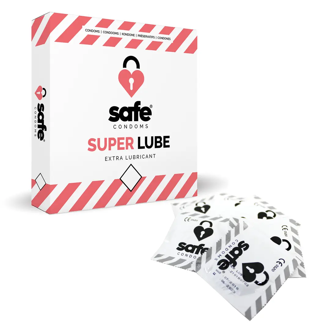 Safe Super Lube Condoms Extra Lubricant 1 ks