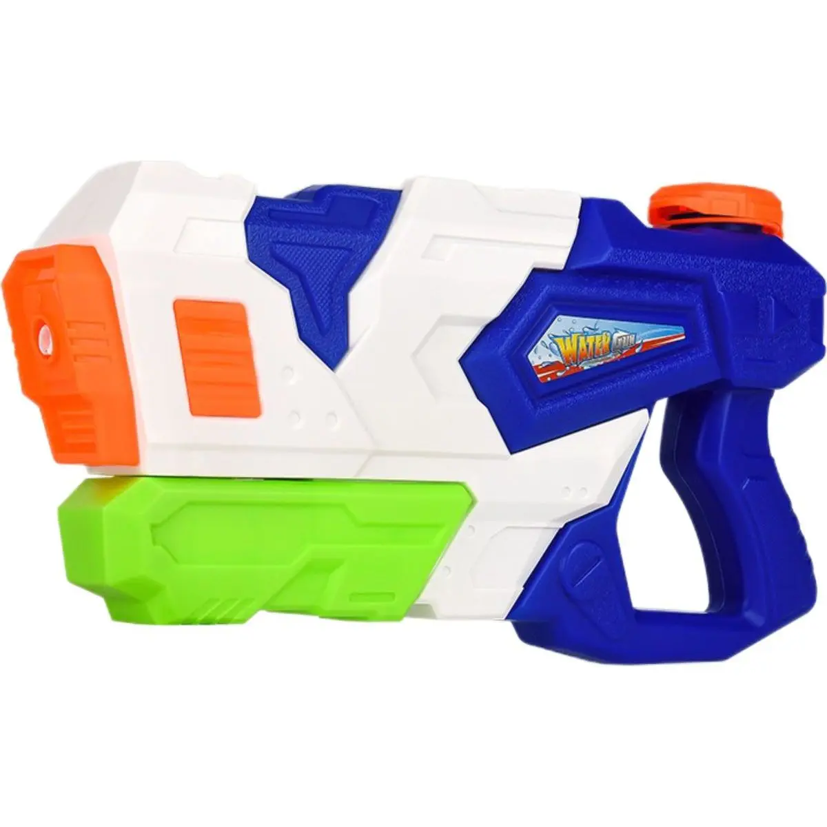 Alltoys Vodní pistole 30 cm (831-A) bílo-modrá se zelenou