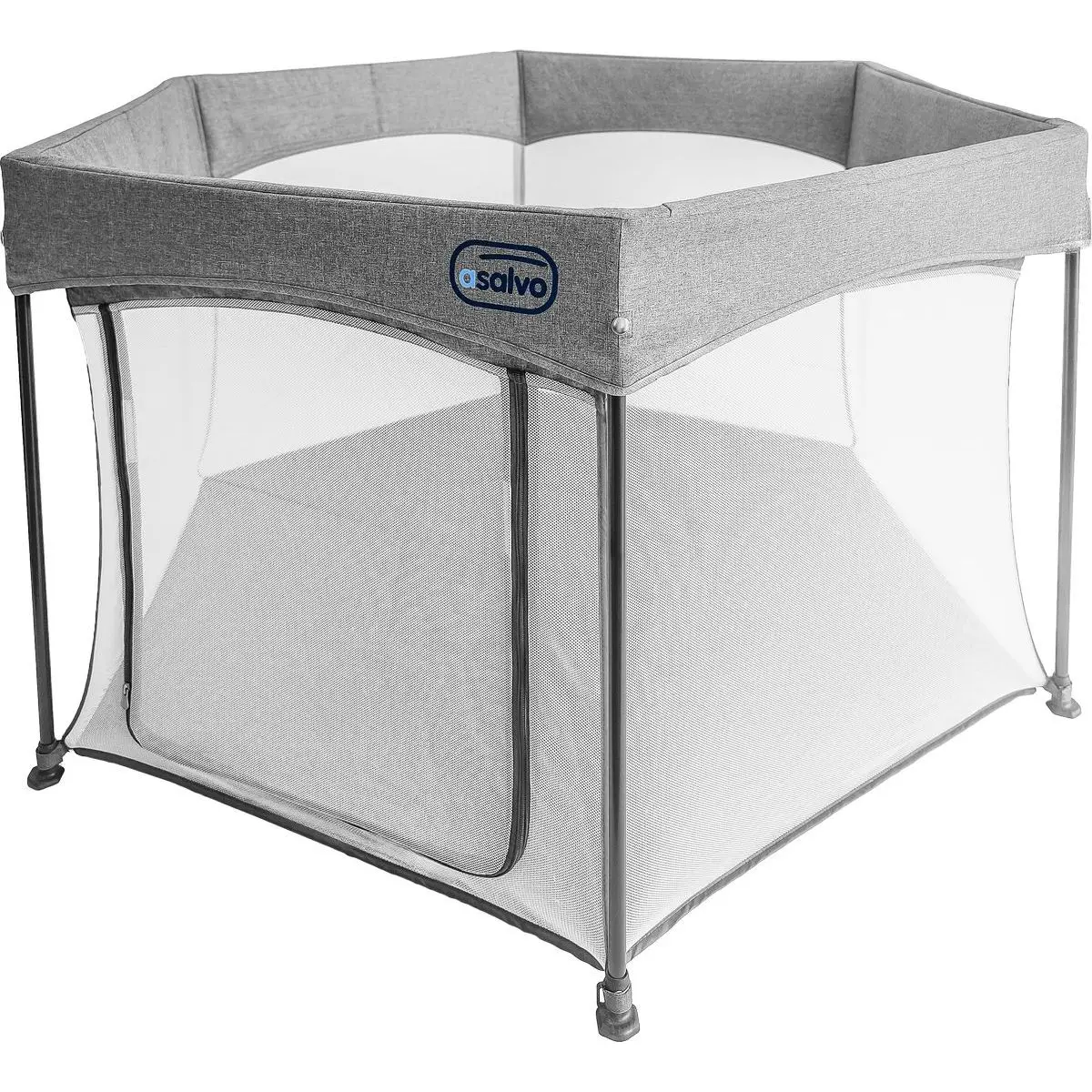 Asalvo Luxembourg maxi dětská ohrádka 150 x 150 grey