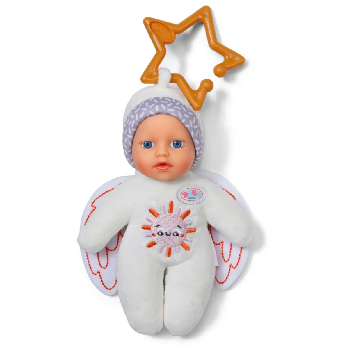 BABY born Andílek 18 cm šedý