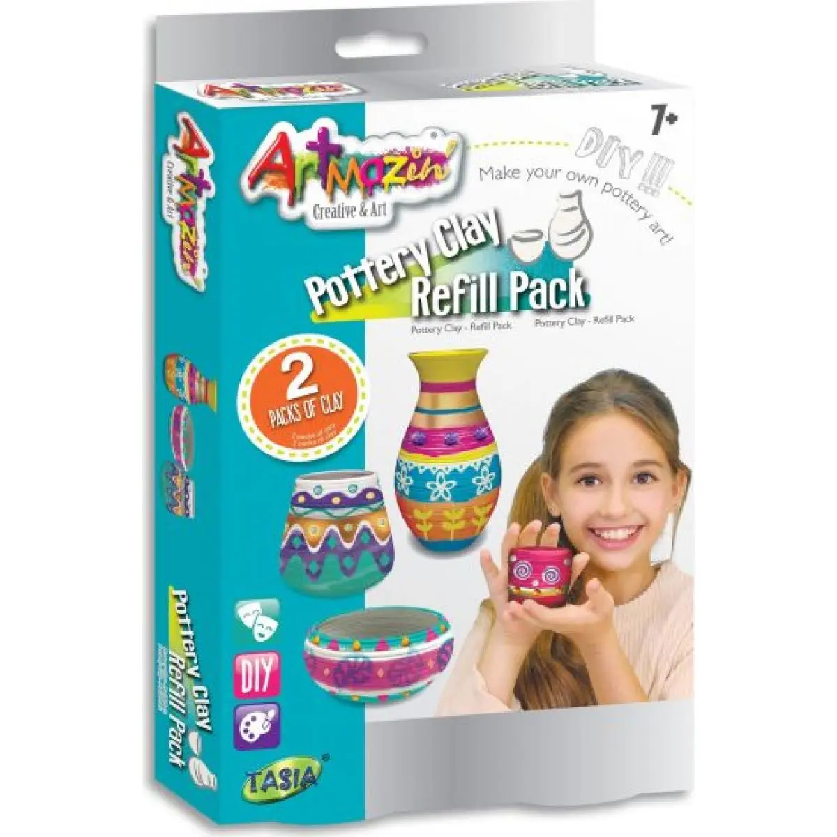 CreaFun Hrnčířská hlína 1 kg