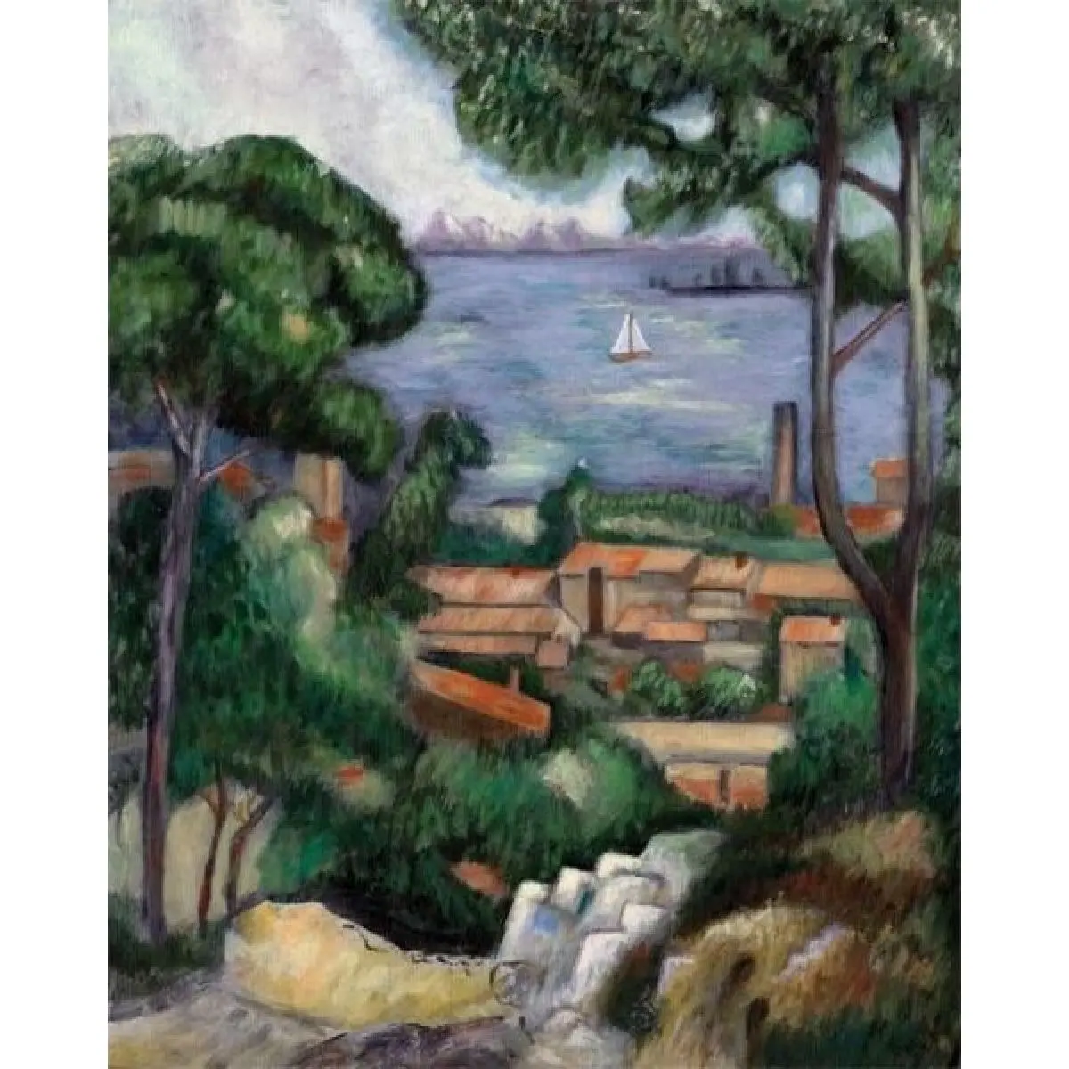 Creatoys Malování na plátno 28 x 35cm U moře