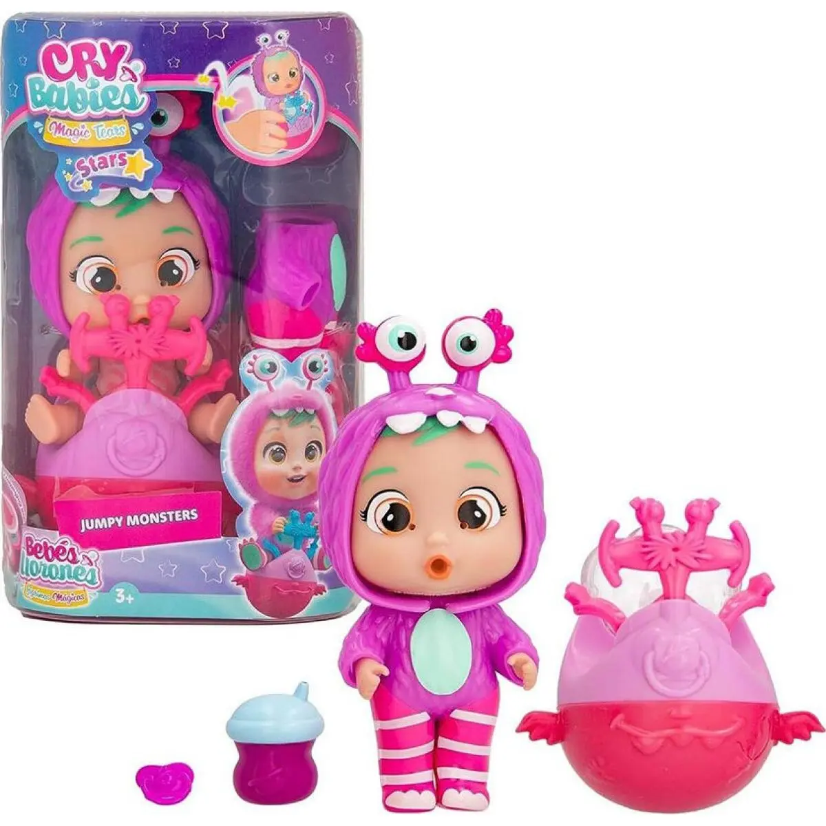 Cry Babies Magic Tears STARS Jumpy Monsters Bubu