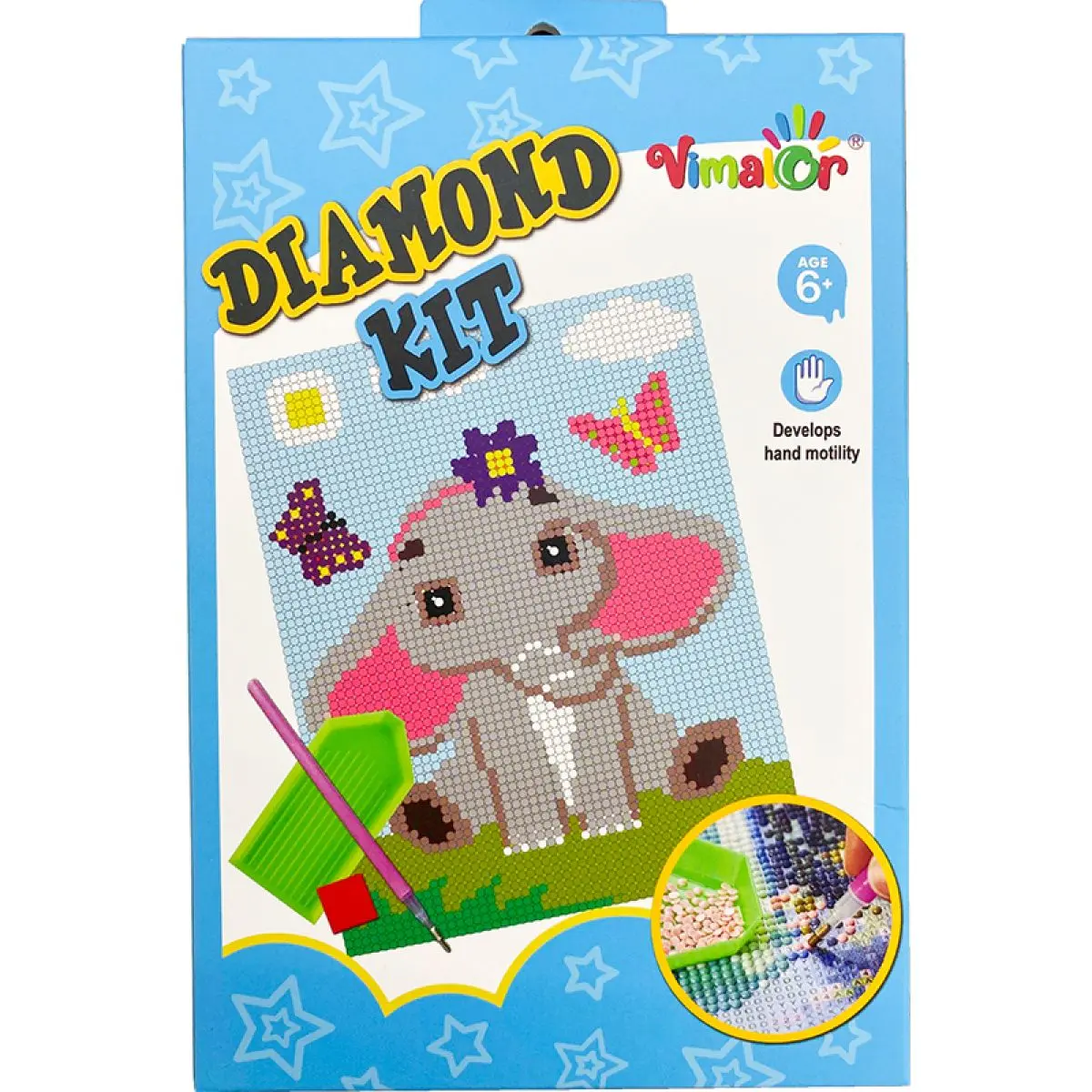 Diamantové malování - Baby Slon