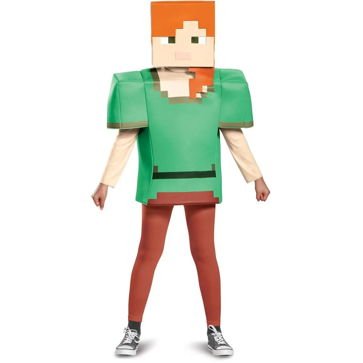 Epee Minecraft kostým Alex, 123 - 128 cm