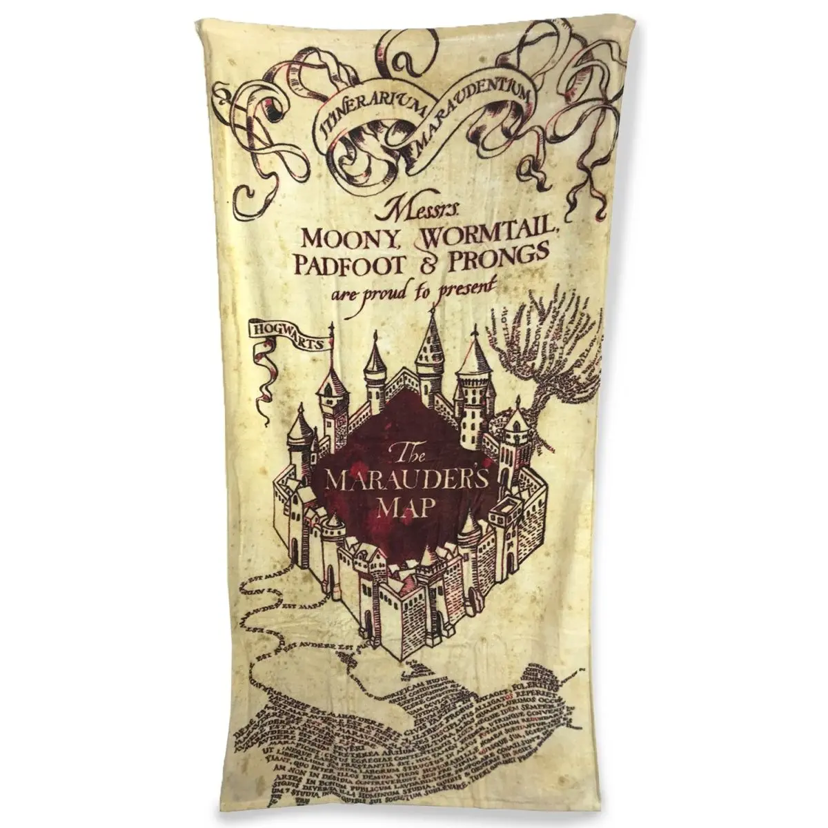 Epee Ručník Harry Potter - Pobertův plánek 75 x 150 cm