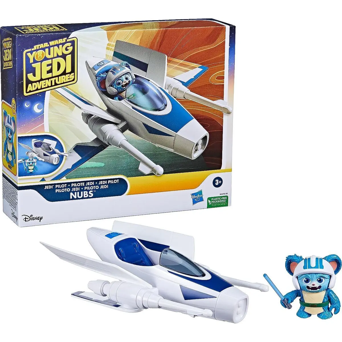 Hasbro star wars dobrodružství mladých jediů nubsovo vozidlo, f8015
