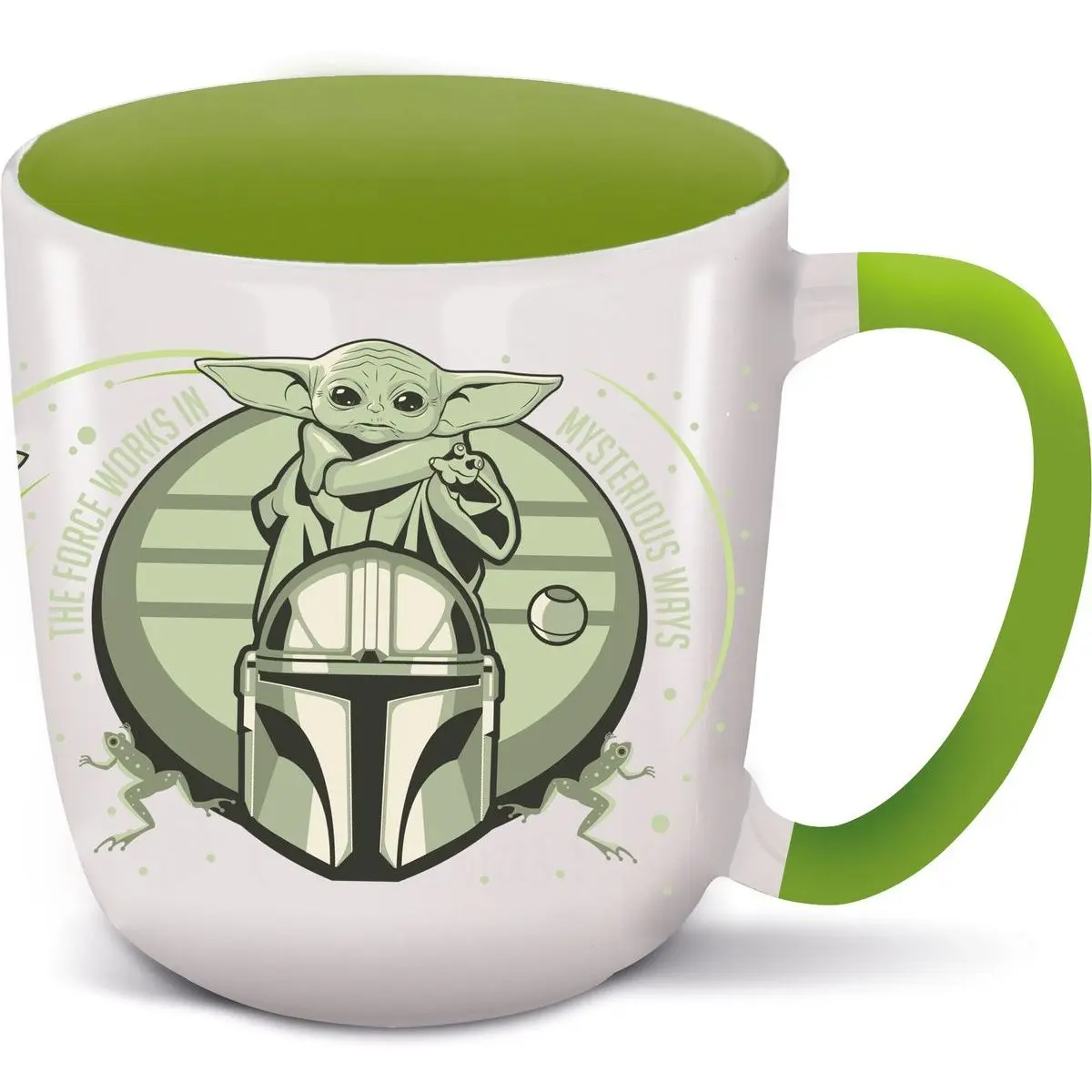 Stor Mandalorian Hrnek keramický elite Grogu