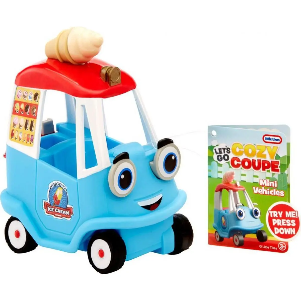 Little Tikes Let's Go Cozy Coupe Zmrzlinový vůz