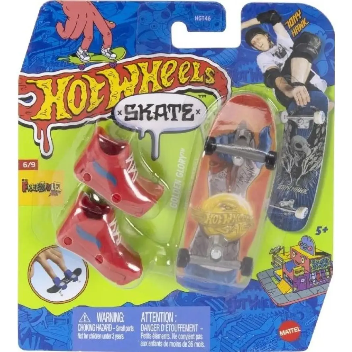 Mattel Hot Wheels fingerboard a boty HGT46 Goldon Glory