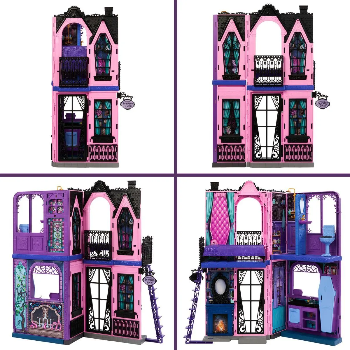 Mattel monster high strašidelný hotel, jbf16