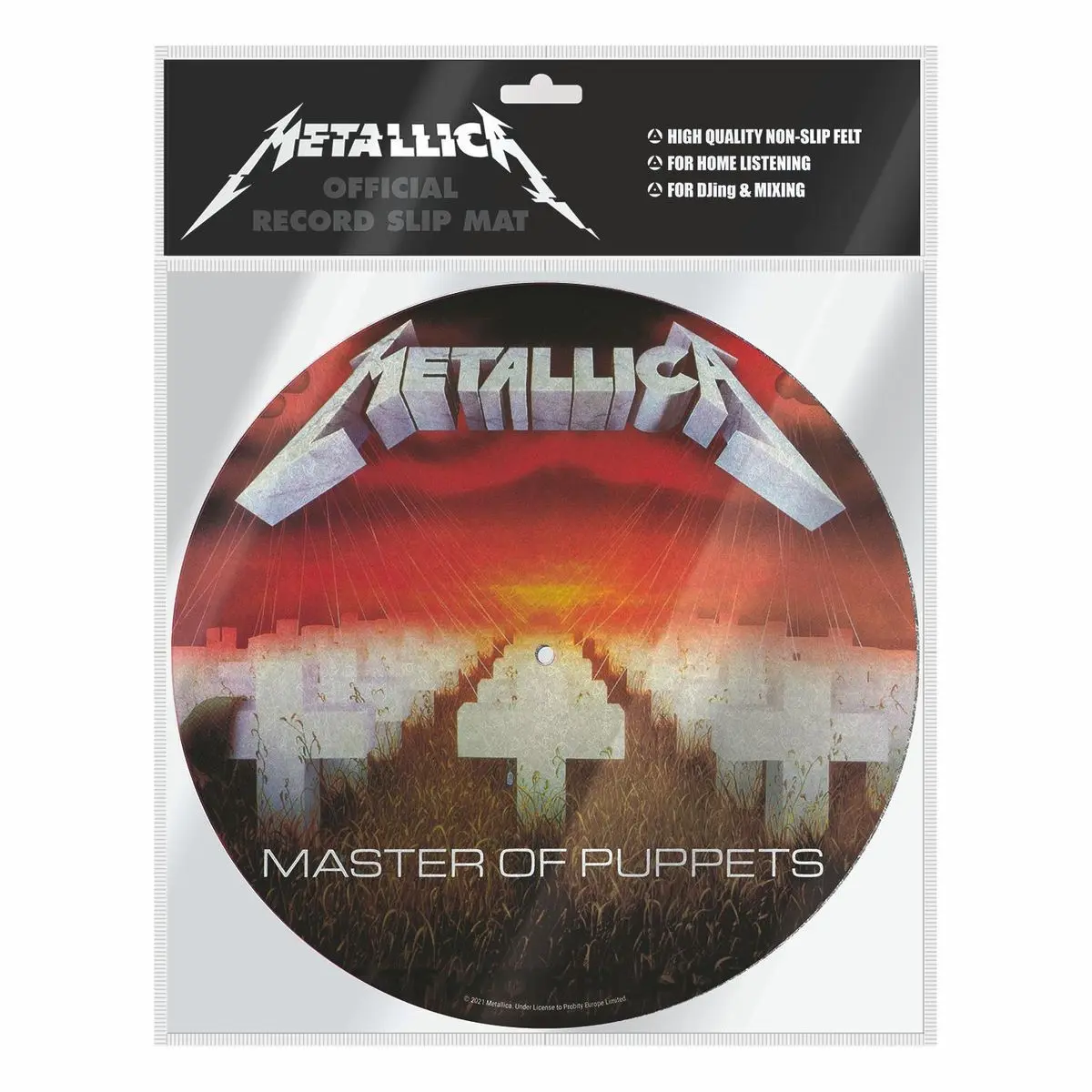 Podložka na gramofon Metallica Master of Puppets