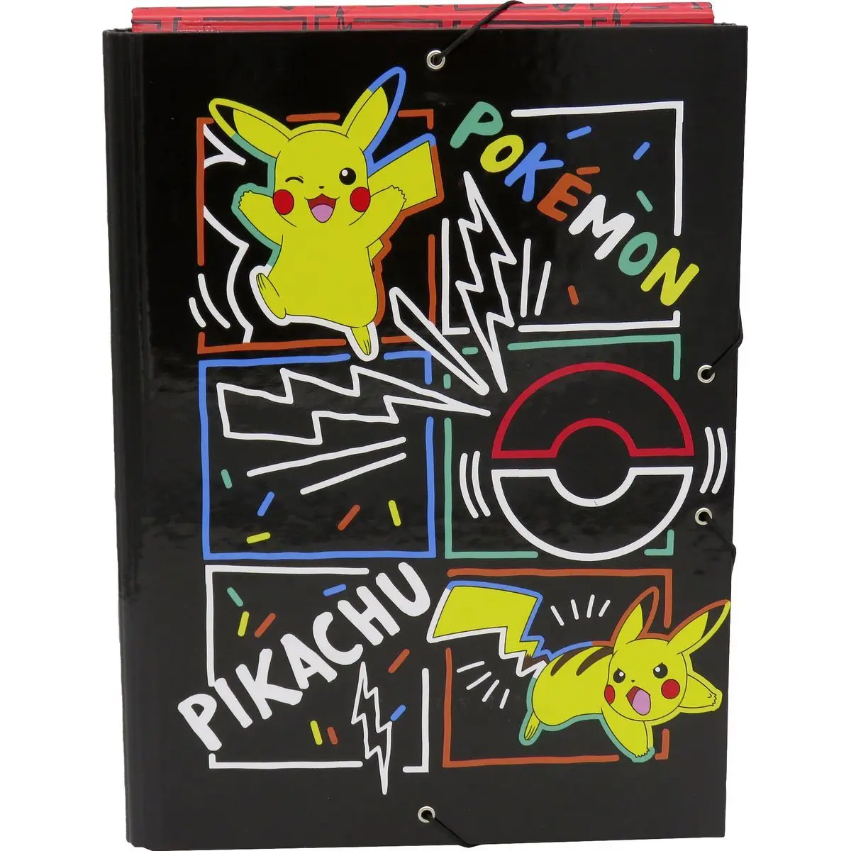 Pokémon A4 desky s klopou - Colourful edice
