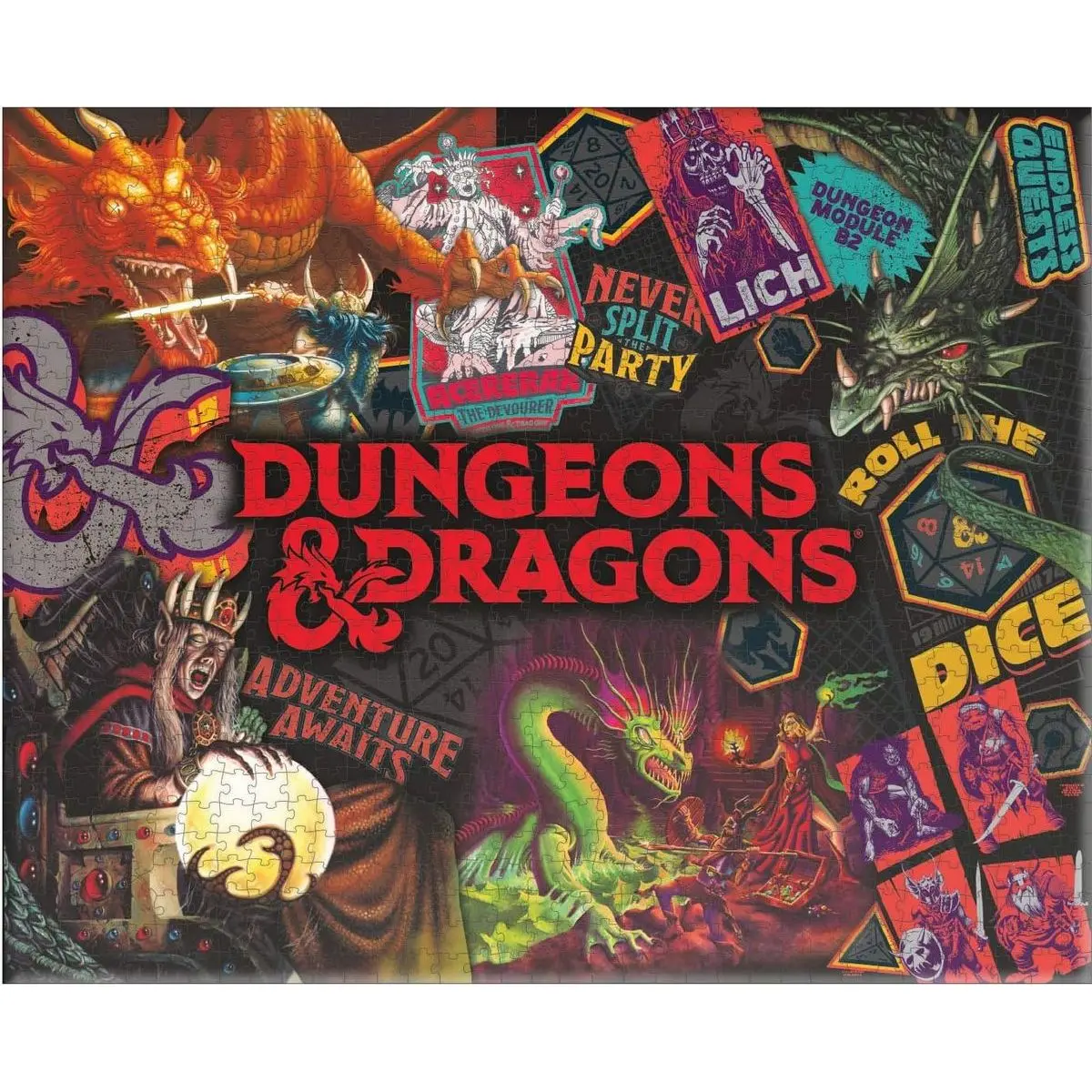 Puzzle Dungeon and Dragons 1000 dílků