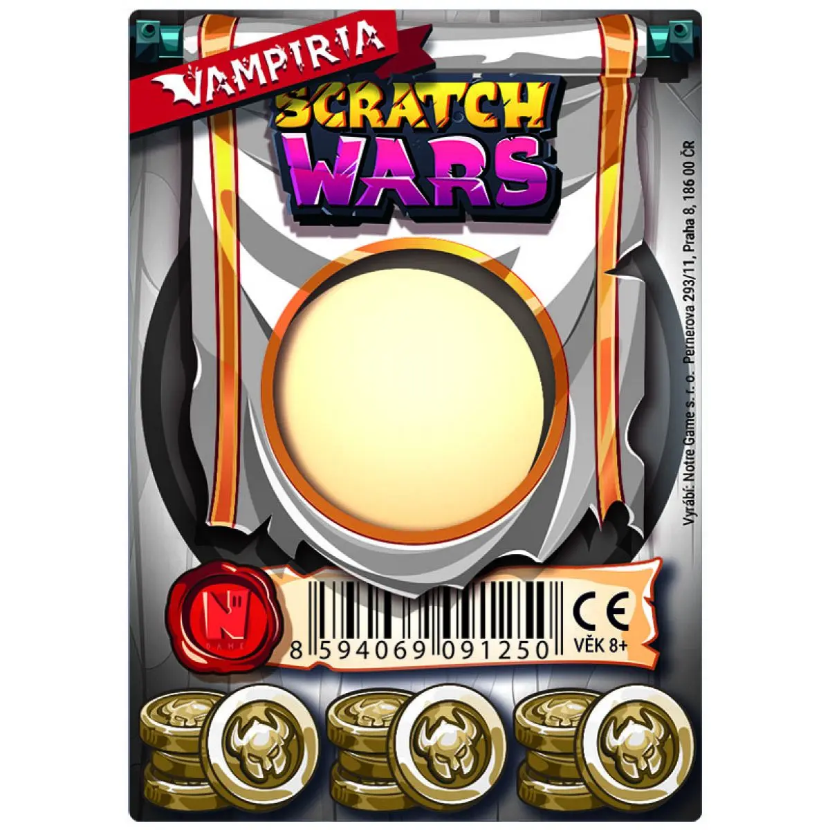 Scratch Wars Karta Zbraně Vampiria
