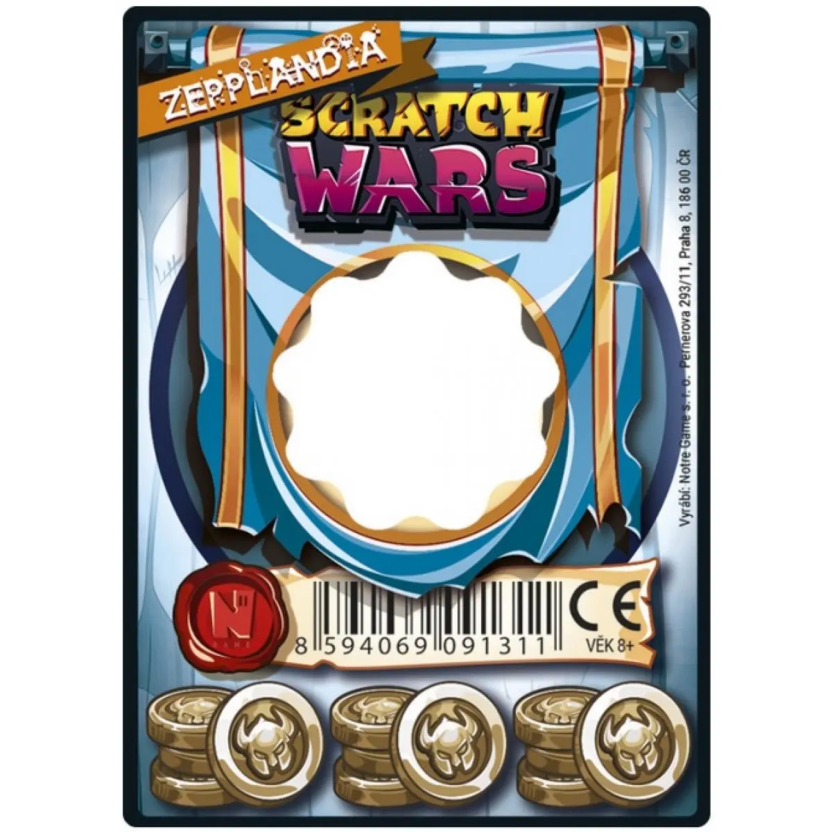 Scratch Wars - Karta zbraně Zepplandia
