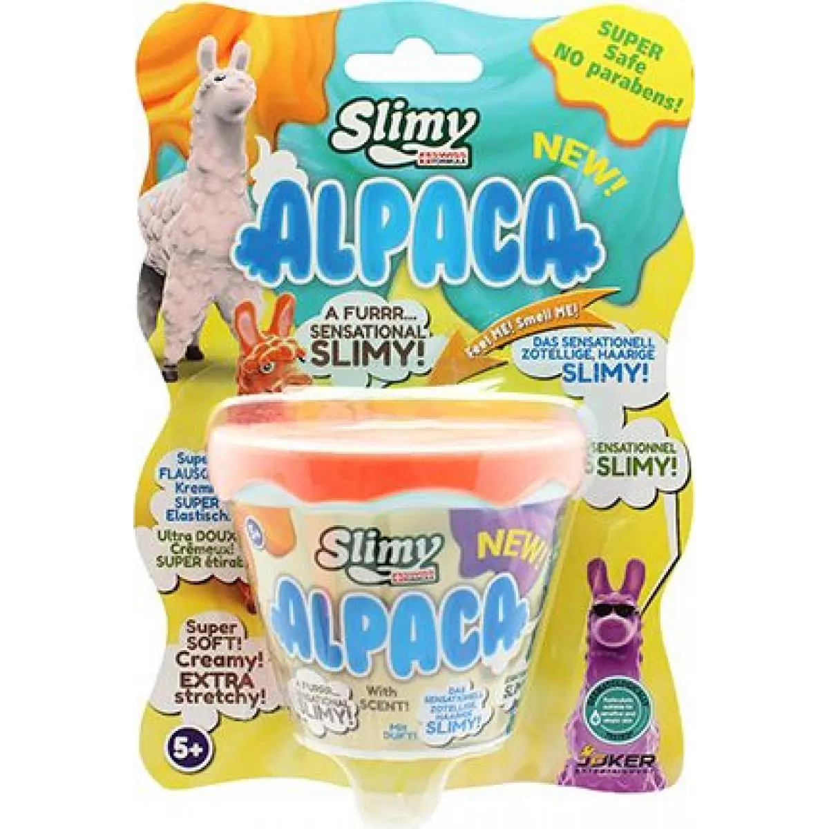 Slimy Alpaca, 100 g oranžový